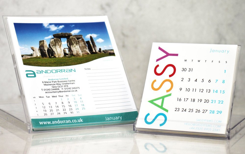 Calendars and diaries