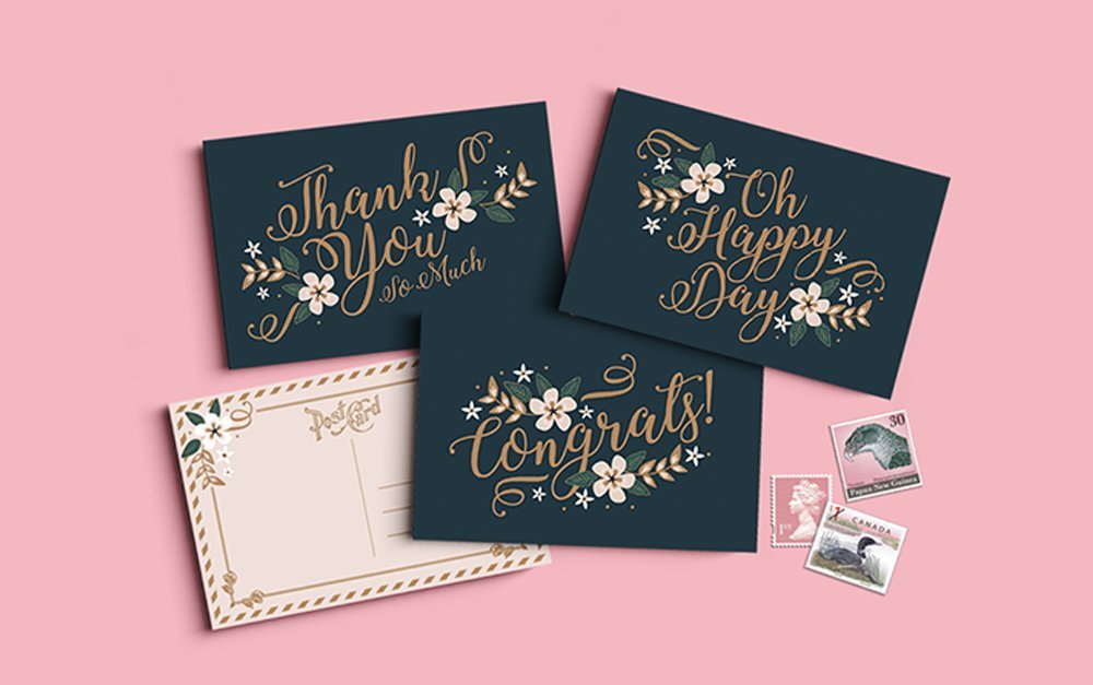 Greeting cards and invites